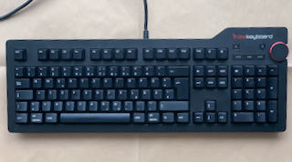 Das Keyboard 4 - Cherry MX Blue von oben